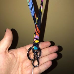 Vera Bradley Butterfly Flutter Lanyard ⚫️